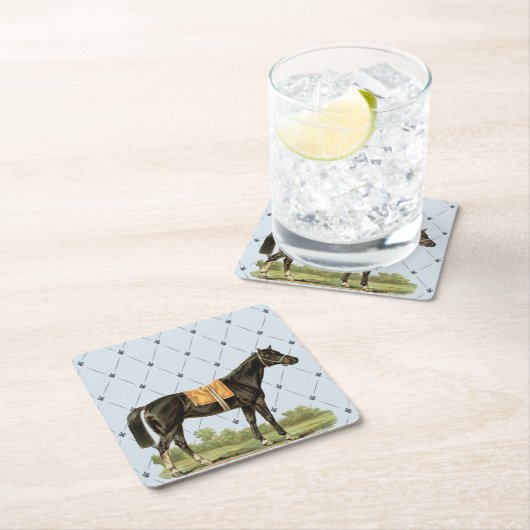 Illustratie  zadels kartonnen onderzetters (Insitu)