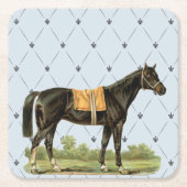 Illustratie zadels kartonnen onderzetters (Voorkant)