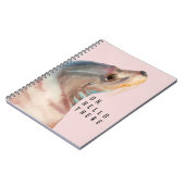 Illustratie zee Lion | Voeg je grappige tekst toe Notitieboek (Linkerzijde)