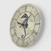 Illustratie  Zee paarden Grote Klok (Hoek)