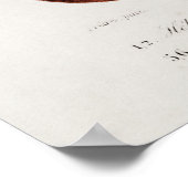 Illustratie zeeschelpen poster (Hoek)