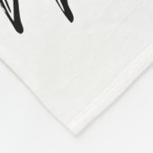 Illustratie zonnebloem fleece deken (Hoek)