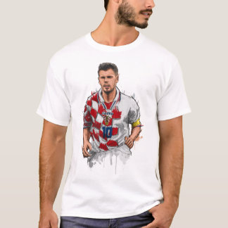 Illustratie Zvonimir Boban T-shirt