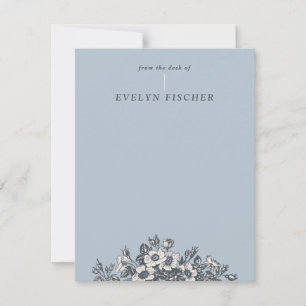 Illustratieartikelen van gebitste Floral - Blauw
