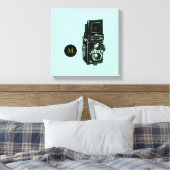 Illustratiecamera 1 Monogram Canvas Afdruk (Insitu (Slaapkamer))