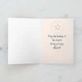 Illustratief beer, magpie, schildpadsneeuw kaart (Binnen)