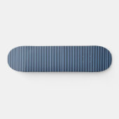 Illustratief blauw aluminium persoonlijk skateboard (Horizontaal)