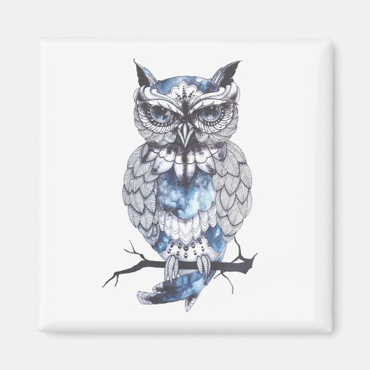 Illustratief boomontwerp magneet (Voorkant)