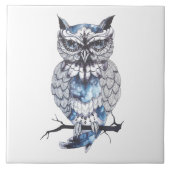 Illustratief boomontwerp tegeltje (Voorkant)