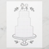 Illustratief bruiloft-puntenspel (Voorkant)