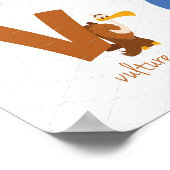 Illustratief dieralfabet poster (Hoek)