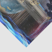 Illustratief grafisch verpakkingspapier tissuepapier (Detail)