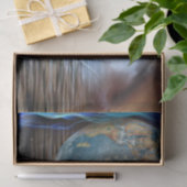 Illustratief grafisch verpakkingspapier tissuepapier (Geschenk)