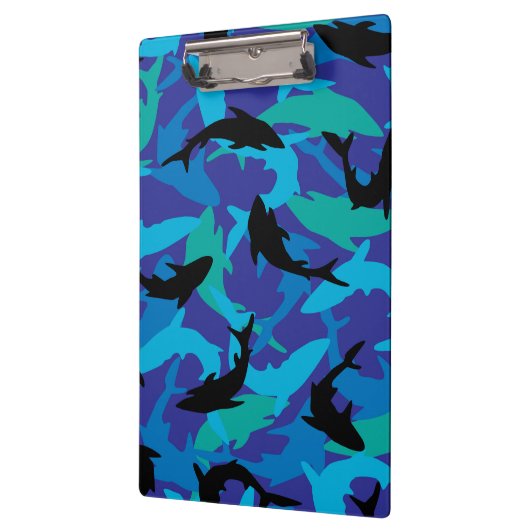 Illustratief haaienontwerp klembord (Links)