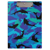 Illustratief haaienontwerp klembord (Voorkant)