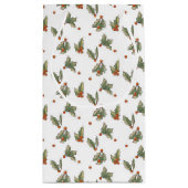 Illustratief Holly Holiday Kerstmis Klein Cadeauzakje (Achterkant)