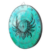 Illustratief krabwater (strand Animal) (Ocean Life Dartbord (Voorkant Rechts)