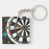 Illustratief kunstbord sleutelhanger (Achterkant)