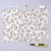 Illustratief oesterweefsel — VOLLEDIGE KLEUR Tissuepapier (Craft)