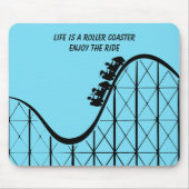 Illustratief Onderzetter Roller met mensen Muismat (Voorkant)