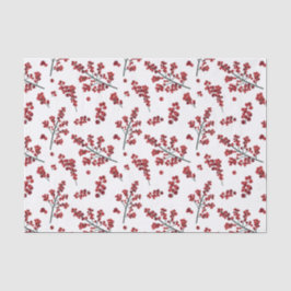 Illustratief papier van Red Holly Berries