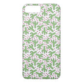 Illustratief patroon Cactus & Roze bloemen Case-Mate iPhone Case (Achterkant)