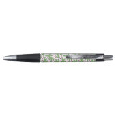 Illustratief patroon Cactus & Roze bloemen Pen (Achterkant)