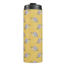 Illustratief patroon voor slakken en cirkels