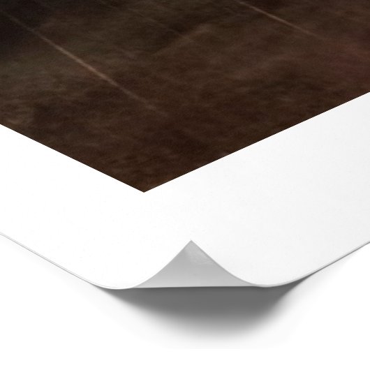 Illustratief Poster "Warm als het regent" (Hoek)