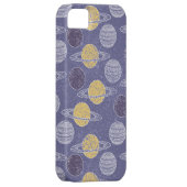 Illustratief ruimtepatroon Case-Mate iPhone case (Back/Rechts)