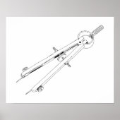 Illustratief trekwerk poster (Voorkant)