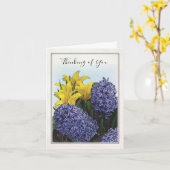 Illustratief Wenskaart van Floral Folded Spring Kaart (Gele Bloem)