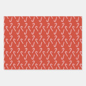 Illustratief: winterfeestdag met snoepjes inpakpapier vel (Voorkant 2)