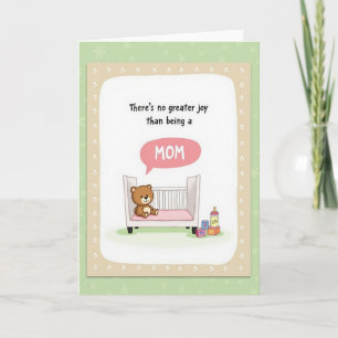Illustratiekaart 'Sweet Moms Joy' Kaart