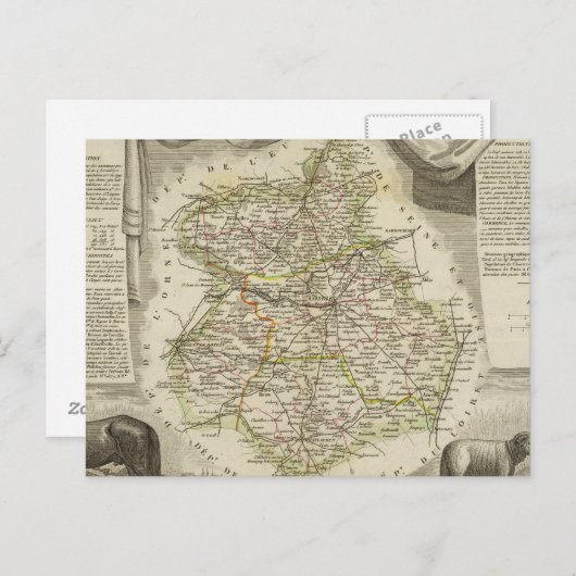 Illustratiekaarten Briefkaart (Voorkant / Achterkant)