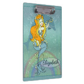 Illustratieontwerp Mermaid Rainbow en Dolphin Klembord (Rechts)