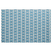 Illustratiepatroon decorative Blue Butterfly Stof (Fat Quarter)