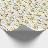 Illustratiepatroon V1 van het kleurenbrood Cadeaupapier (Hoek)