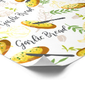 Illustratiepatroon V1 van het kleurenbrood Poster (Hoek)