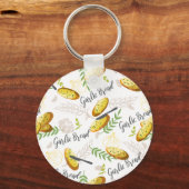 Illustratiepatroon V1 van het kleurenbrood Sleutelhanger (Voorkant)