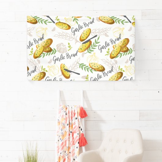 Illustratiepatroon V1 van het kleurenbrood Spandoek (Insitu)