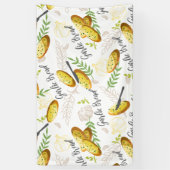 Illustratiepatroon V1 van het kleurenbrood Spandoek (Verticaal)