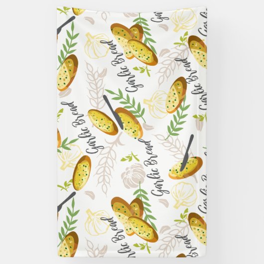 Illustratiepatroon V1 van het kleurenbrood Spandoek (Verticaal)