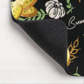 Illustratiepatroon V2 van de knoflookbrood Muismat (Hoek)