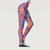 Illustratiepatroon van de flanderflens in het Paar Leggings (Rechts)