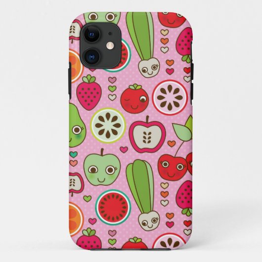 illustratiepatroon voor fruitkeuken Case-Mate iPhone case (Achterkant)