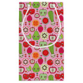 illustratiepatroon voor fruitkeuken klein cadeauzakje (Achterkant)