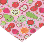 illustratiepatroon voor fruitkeuken korte tafelloper (Hoek)