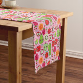 illustratiepatroon voor fruitkeuken korte tafelloper (Voorbeeld)