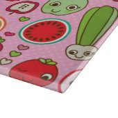 illustratiepatroon voor fruitkeuken snijplank (Hoek)